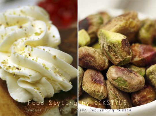 cream & pistachios... food styling notes by ockstyle