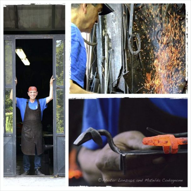 Filippo Scioli - Blacksmith in Guardiagrele, Chieti, Abruzzo photos: © Matelda Codagnone and © Lonza65