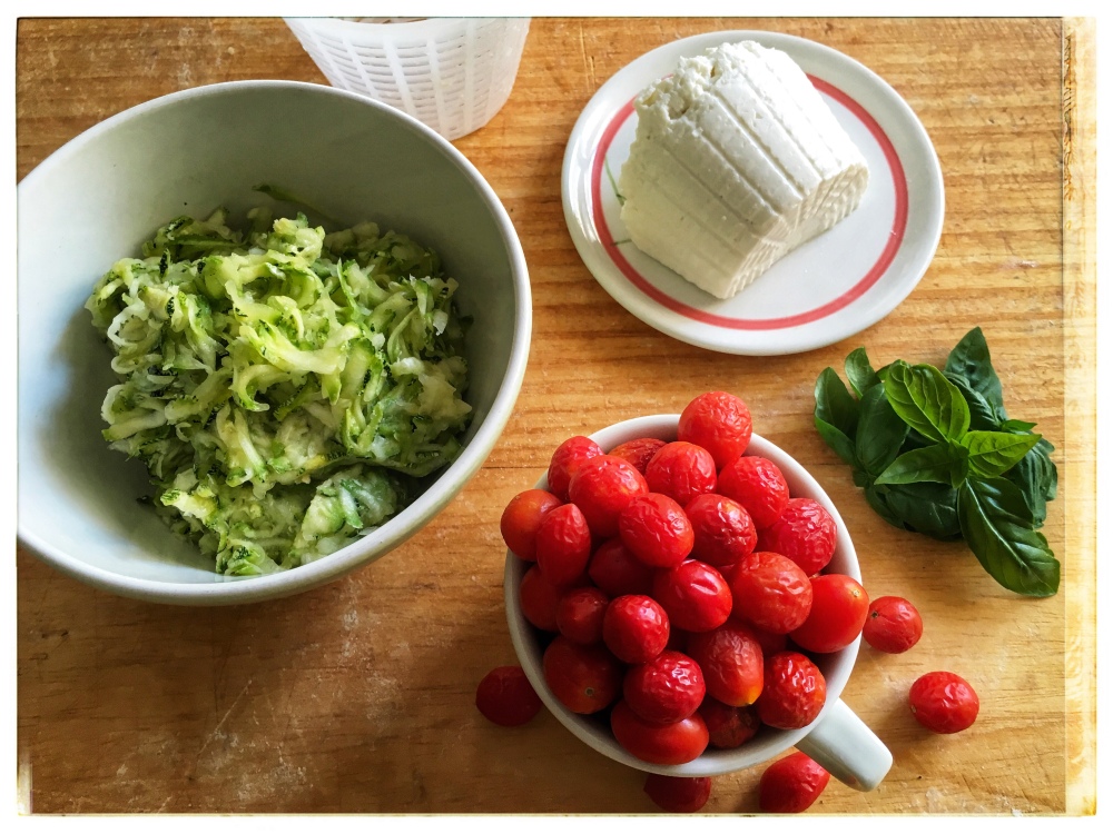 Ingredients :: Gluten Free Tomato and Goat Milk Ricotta Tart - Recipe and Pictures ©OrsolaCirielloKogan