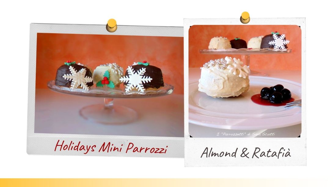 Holidays Bake Off :: Mini Parrozzi with white chocolate
